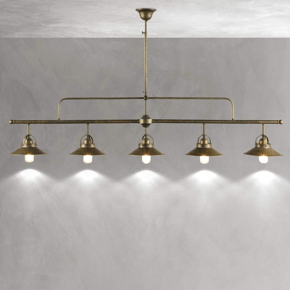 klasicky bronzovy lustre biliardova lampa osvetlenie mediteransky antikovany bronz vela ziarnic vinatge obyvacka jedalen zavesne velkovelke rustikalne stylove lamper balaton.jpg